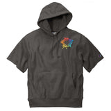 Champion ® Reverse Weave ® Short Sleeve Hooded Sweatshirt Embroidery - Mato & Hash