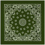 Classic Paisley or Solid Color 27" x 27" Bandanas - Mato & Hash