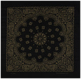 Classic Paisley or Solid Color 27" x 27" Bandanas - Mato & Hash