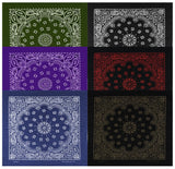 Classic Paisley or Solid Color 27" x 27" Bandanas - Mato & Hash