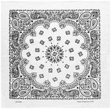 Classic Paisley or Solid Color 27" x 27" Bandanas - Mato & Hash