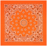 Classic Paisley or Solid Color 27" x 27" Bandanas - Mato & Hash