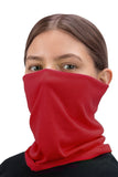 Classic Paisley or Solid Color Multifunctional Neck Gaiter Tube Bandana Face Cover - Mato & Hash