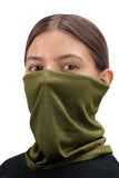 Classic Paisley or Solid Color Multifunctional Neck Gaiter Tube Bandana Face Cover - Mato & Hash