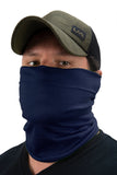 Classic Paisley or Solid Color Multifunctional Neck Gaiter Tube Bandana Face Cover - Mato & Hash