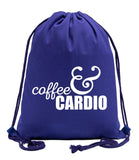 Coffee & Cardio Cotton Drawstring Bag - Mato & Hash