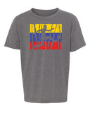 Colombia Soccer Pride Kids T Shirts