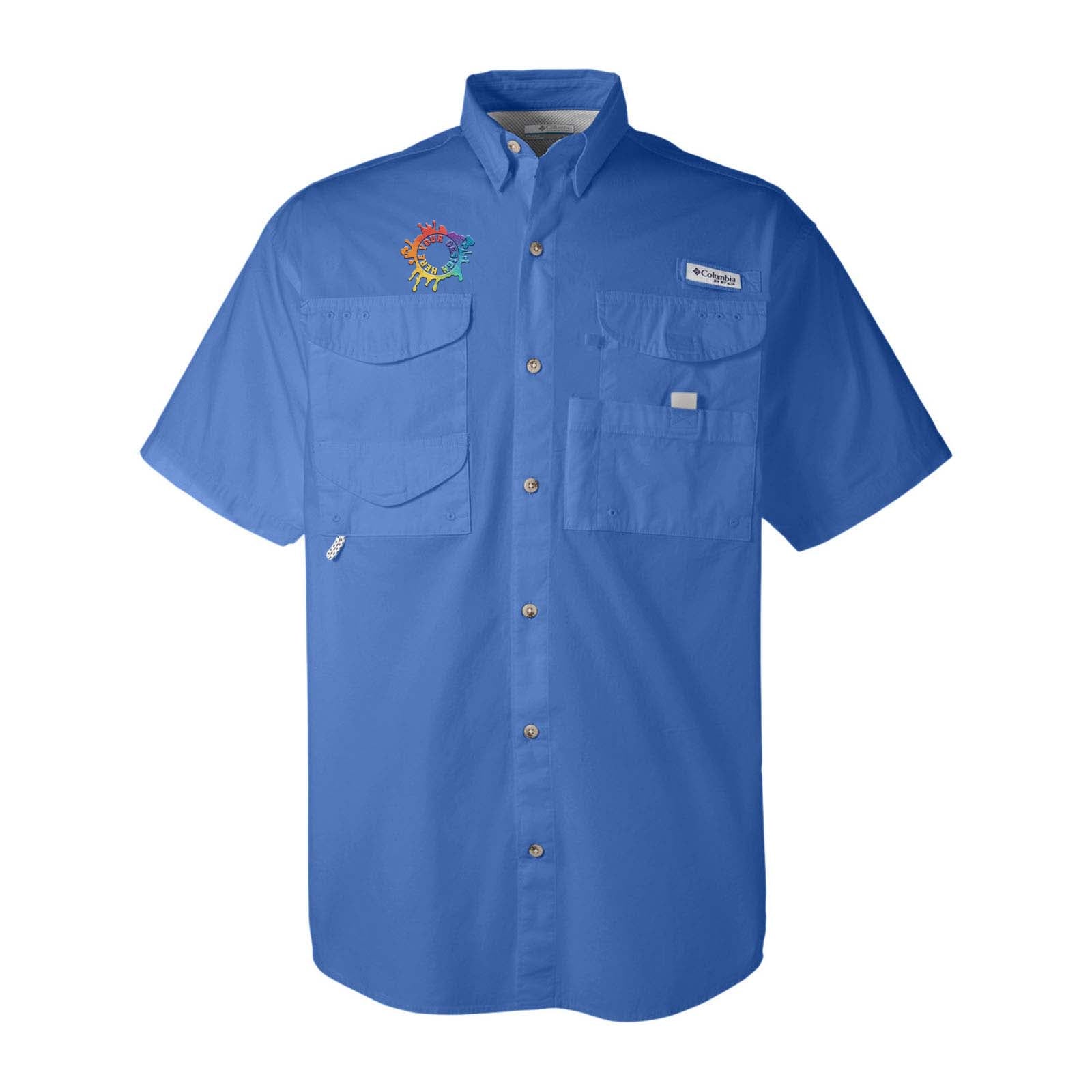Columbia Men's Bonehead™ Short-Sleeve Shirt Embroidery - Mato & Hash