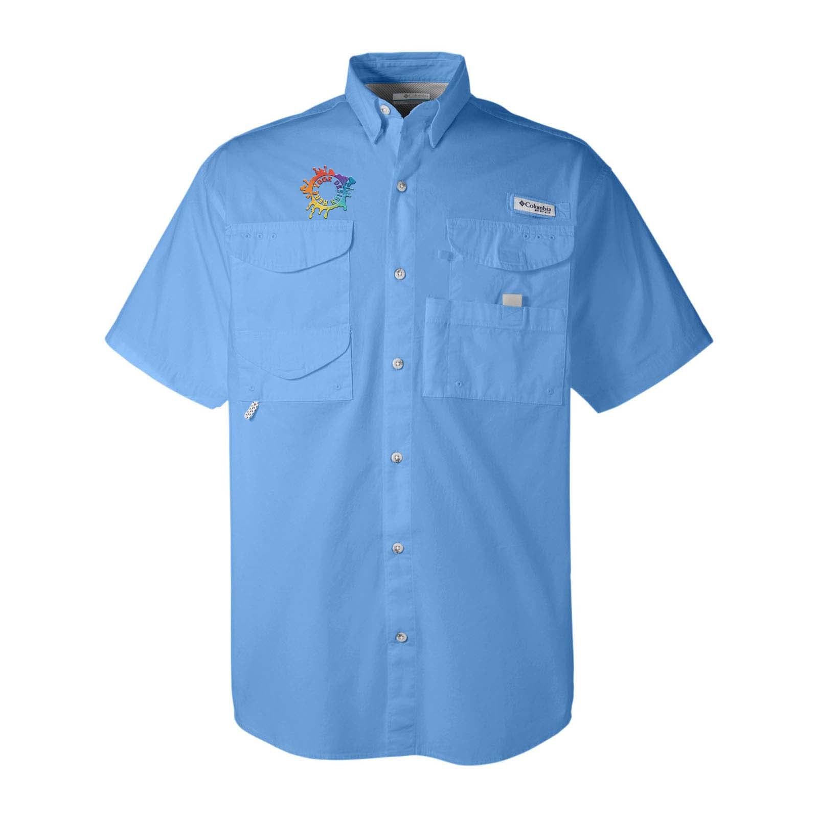 Columbia Men's Bonehead™ Short-Sleeve Shirt Embroidery - Mato & Hash