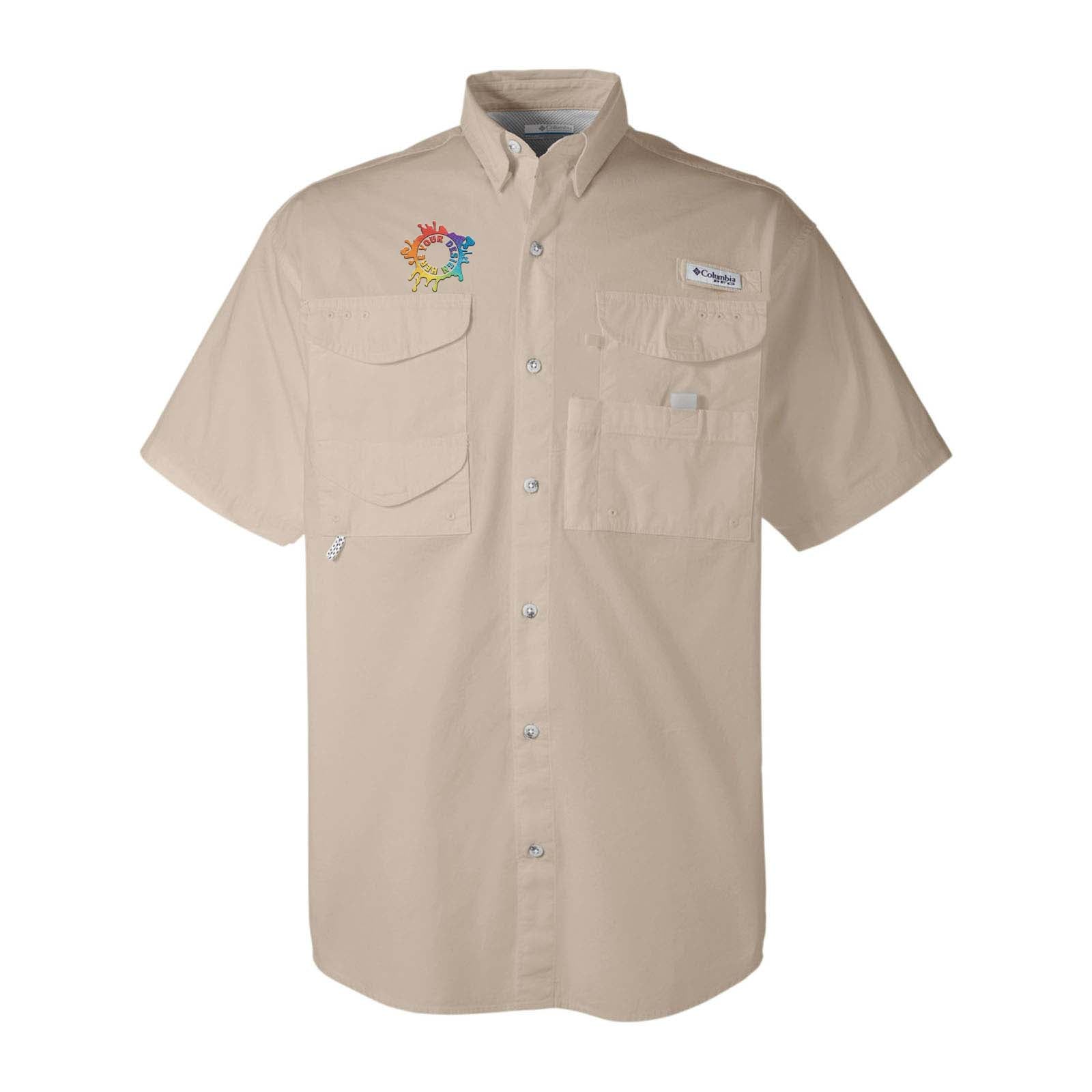 Columbia Men's Bonehead™ Short-Sleeve Shirt Embroidery - Mato & Hash