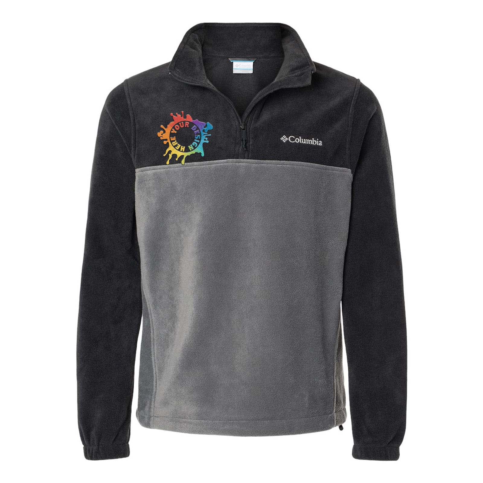 Columbia Steens Mountain™ Fleece Quarter-Zip Pullover Embroidery - Mato & Hash