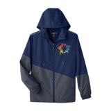 Core 365 Unisex Techno Lite Colorblock Windbreaker Embroidery - Mato & Hash