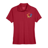 Core365 Ladies' Origin Performance 100% Polyester Piqué Polo T-Shirt Embroidery - Mato & Hash
