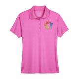 Core365 Ladies' Origin Performance 100% Polyester Piqué Polo T-Shirt Embroidery - Mato & Hash