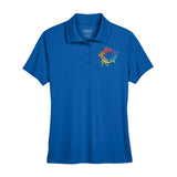 Core365 Ladies' Origin Performance 100% Polyester Piqué Polo T-Shirt Embroidery - Mato & Hash
