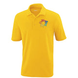 Core365 Men's Origin Performance 100% Polyester Piqué Polo T-Shirt Embroidery - Mato & Hash