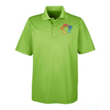 Core365 Men's Origin Performance 100% Polyester Piqué Polo T-Shirt Embroidery