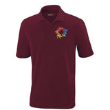 Core365 Men's Origin Performance 100% Polyester Piqué Polo T-Shirt Embroidery - Mato & Hash