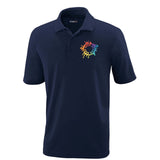 Core365 Men's Origin Performance 100% Polyester Piqué Polo T-Shirt Embroidery - Mato & Hash