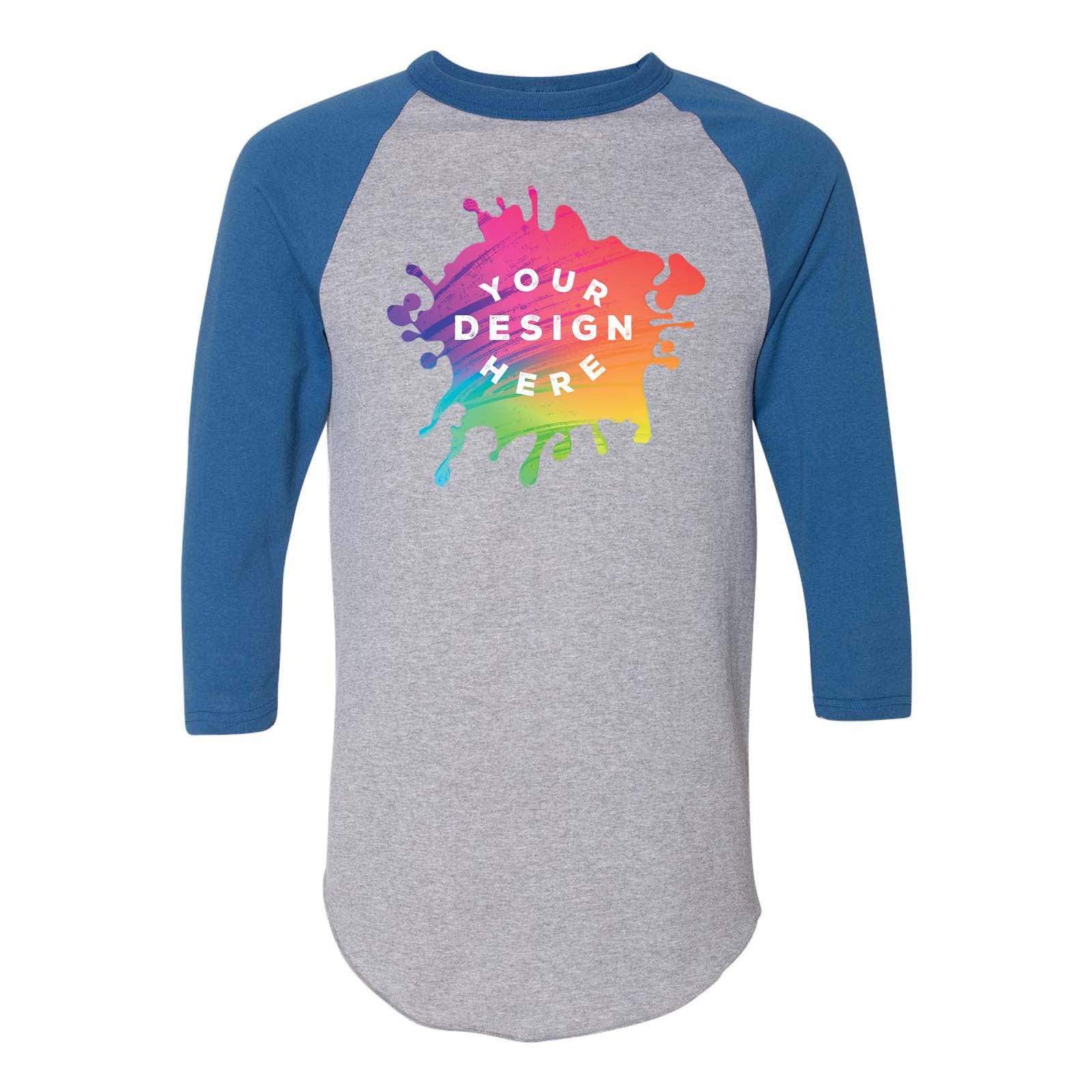 Custom Augusta Sportswear Three-Quarter Raglan Sleeve Baseball Jersey - Mato & Hash