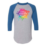 Custom Augusta Sportswear Three-Quarter Raglan Sleeve Baseball Jersey - Mato & Hash