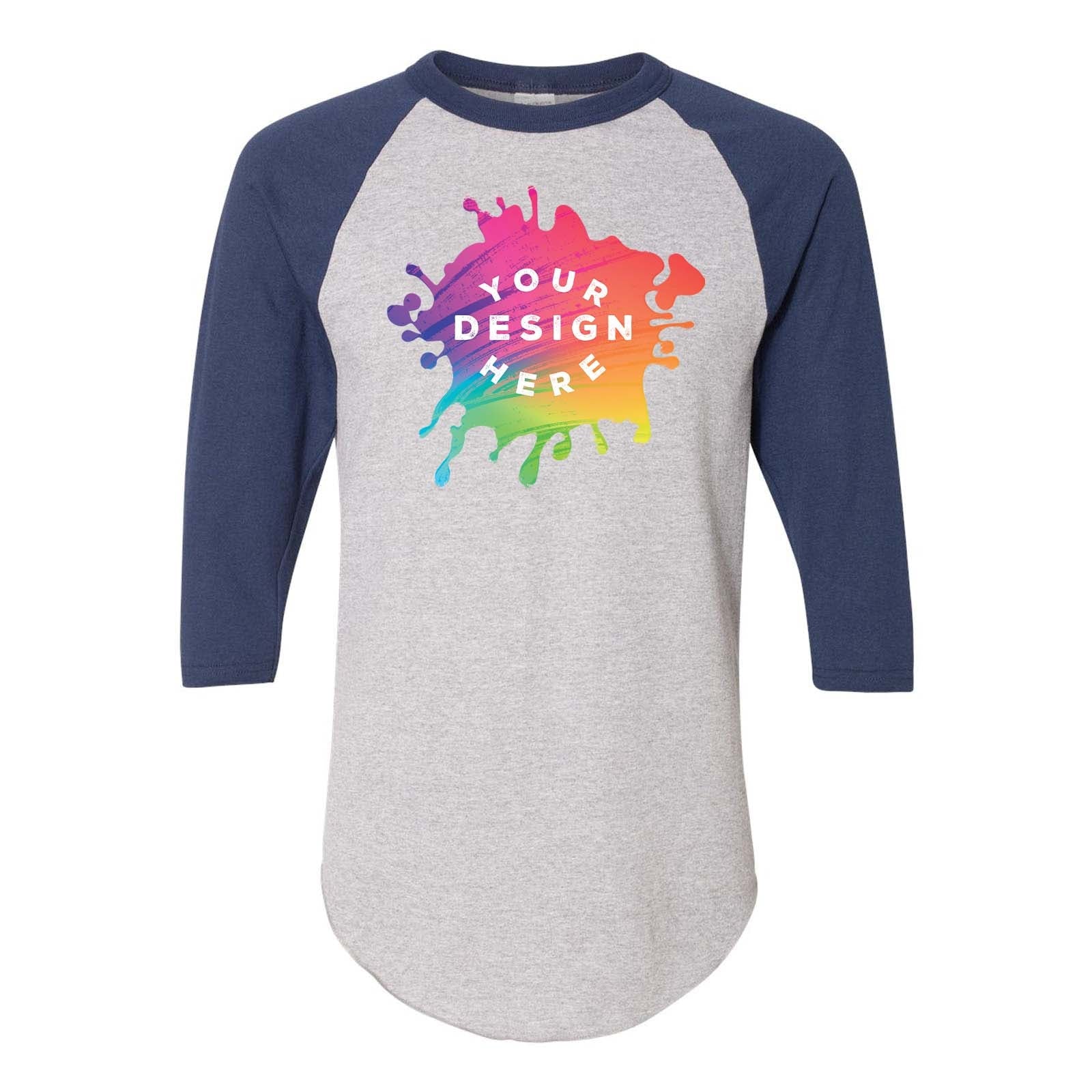 Custom Augusta Sportswear Three-Quarter Raglan Sleeve Baseball Jersey - Mato & Hash