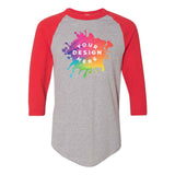 Custom Augusta Sportswear Three-Quarter Raglan Sleeve Baseball Jersey - Mato & Hash