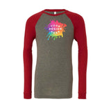 Custom Bella + Canvas Men's Jersey Long-Sleeve Baseball Raglan T-Shirt - Mato & Hash
