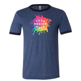 Custom Bella + Canvas Men's Jersey Short-Sleeve Ringer T-Shirt - Mato & Hash
