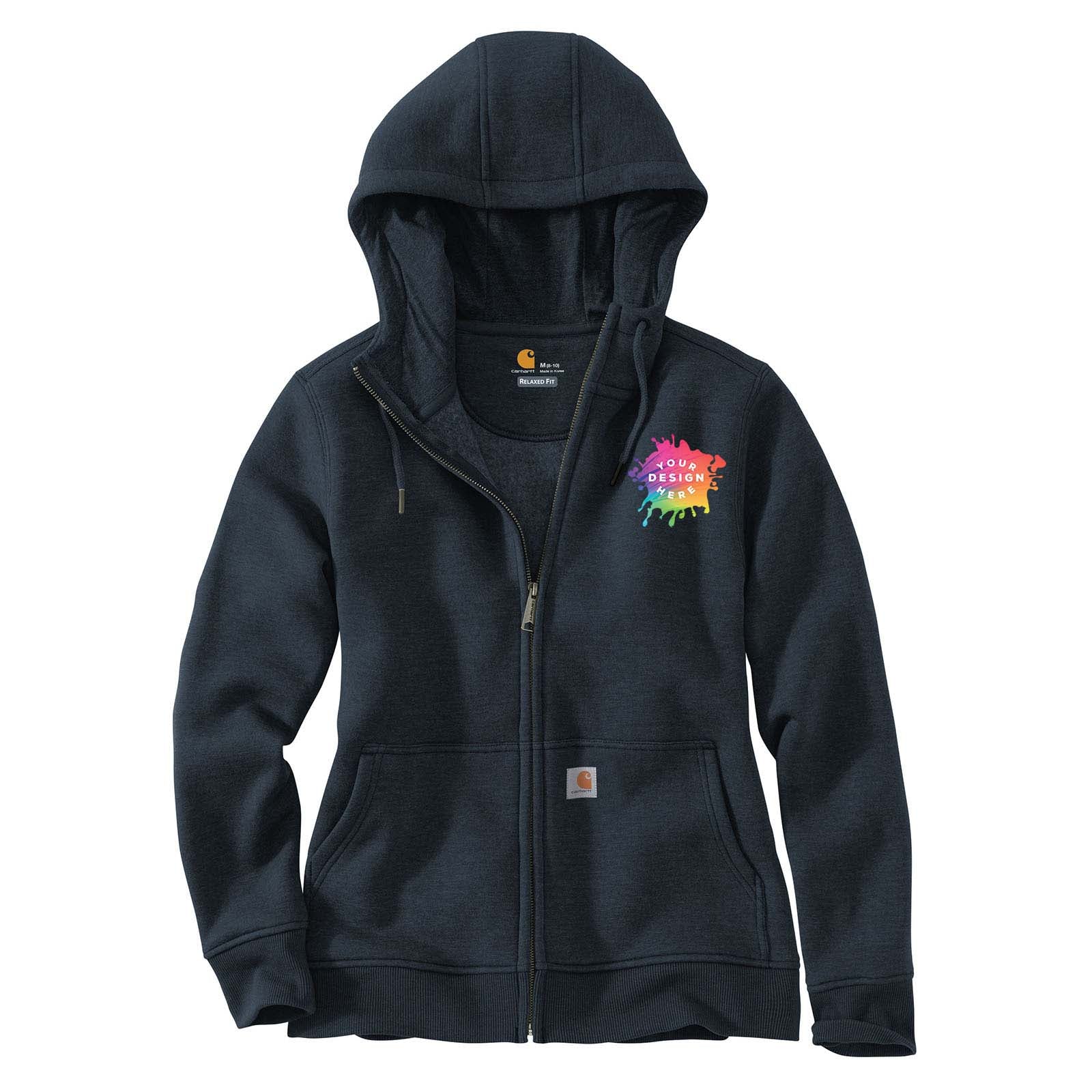 Custom Carhartt® Women’s Clarksburg Full-Zip Hoodie - Mato & Hash