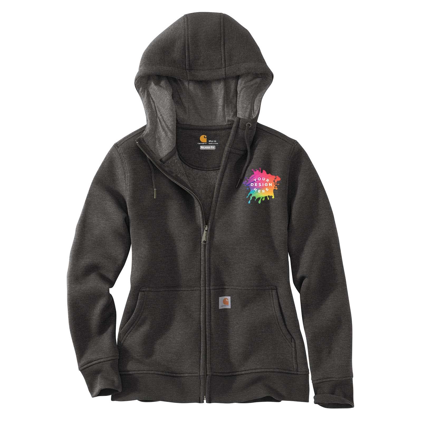 Custom Carhartt® Women’s Clarksburg Full-Zip Hoodie - Mato & Hash