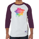 Custom Champion Adult Raglan T-Shirt - Mato & Hash