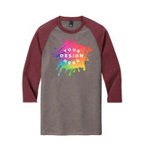 Custom District ® Perfect Tri ® 3/4-Sleeve Raglan - Mato & Hash