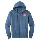 Custom District® Perfect Weight® Fleece Full-Zip Hoodie - Mato & Hash