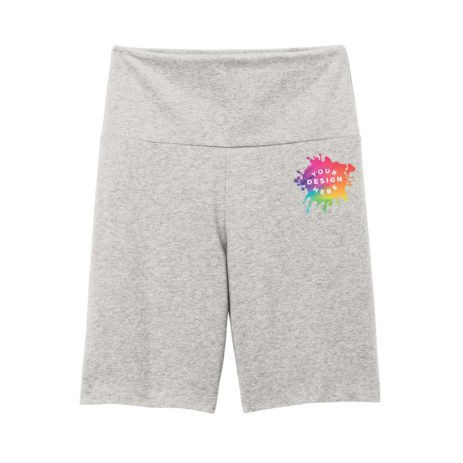 Custom District® Women’s Flex High-Waist Bike Short - Mato & Hash