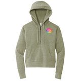 Custom District® Women’s Perfect Tri® Fleece 1/2-Zip Pullover - Mato & Hash