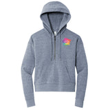 Custom District® Women’s Perfect Tri® Fleece 1/2-Zip Pullover - Mato & Hash