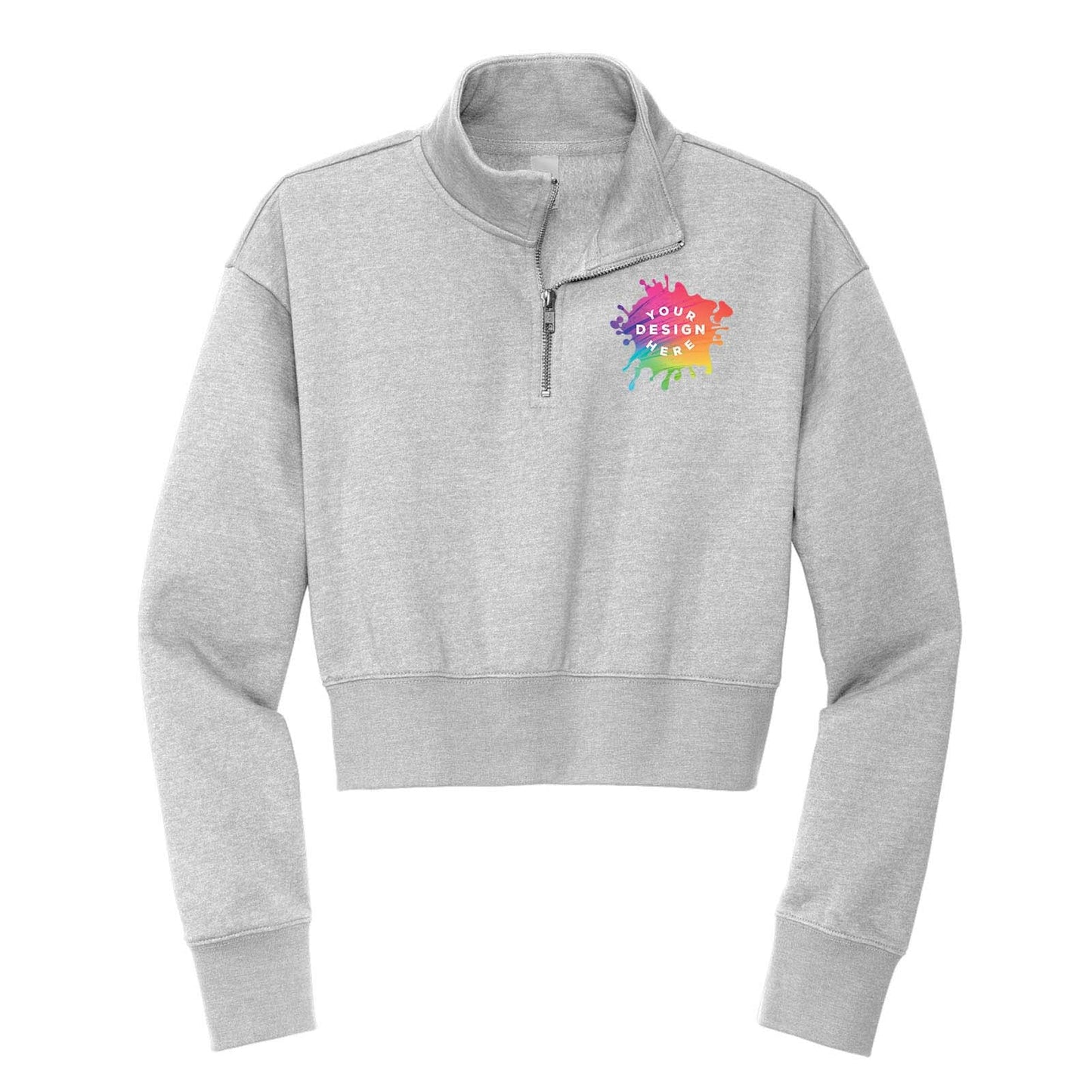 Custom District® Women’s V.I.T.™ Fleece 1/2-Zip - Mato & Hash