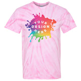 Custom Dyenomite Cyclone Pinwheel 100% Cotton Unisex Tie-Dye T-Shirt - Mato & Hash