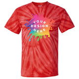Custom Dyenomite Cyclone Pinwheel 100% Cotton Unisex Tie-Dye T-Shirt - Mato & Hash