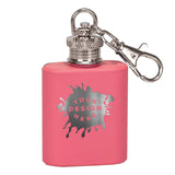 Custom Engraved Keychain Flasks - Five (5) Colors Available - Mato & Hash