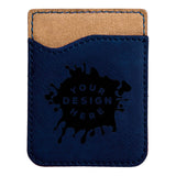 Custom-Engraved Laserable Leatherette Phone Wallet - Mato & Hash