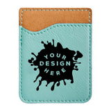 Custom-Engraved Laserable Leatherette Phone Wallet - Mato & Hash