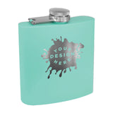 Custom Engraved Matte Flasks - 13 Colors Available - Mato & Hash
