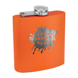Custom Engraved Matte Flasks - 13 Colors Available - Mato & Hash