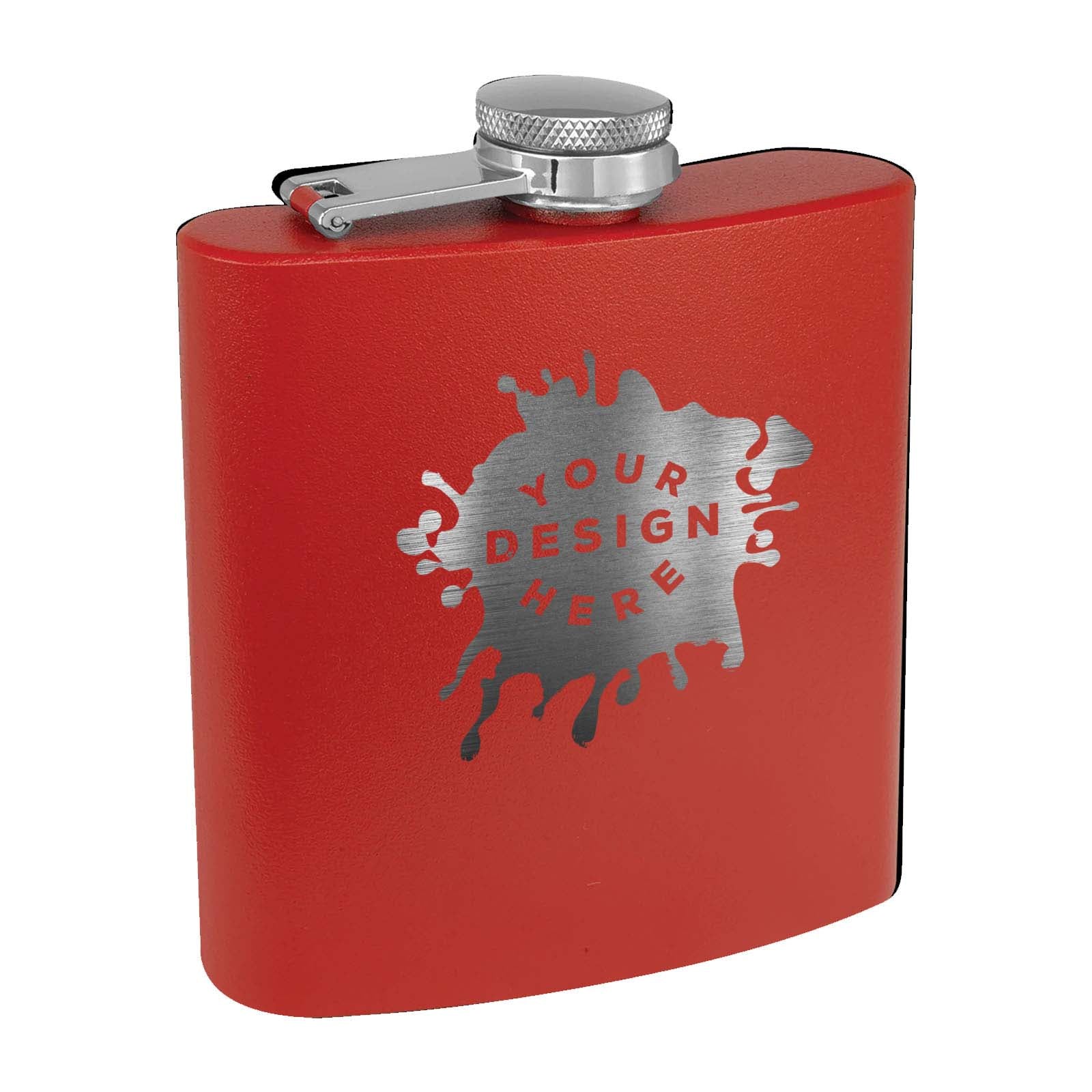 Custom Engraved Matte Flasks - 13 Colors Available - Mato & Hash