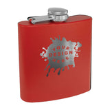 Custom Engraved Matte Flasks - 13 Colors Available - Mato & Hash