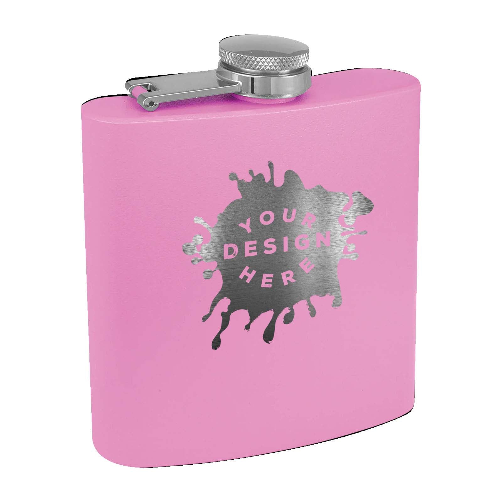 Custom Engraved Matte Flasks - 13 Colors Available - Mato & Hash
