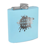 Custom Engraved Matte Flasks - 13 Colors Available - Mato & Hash