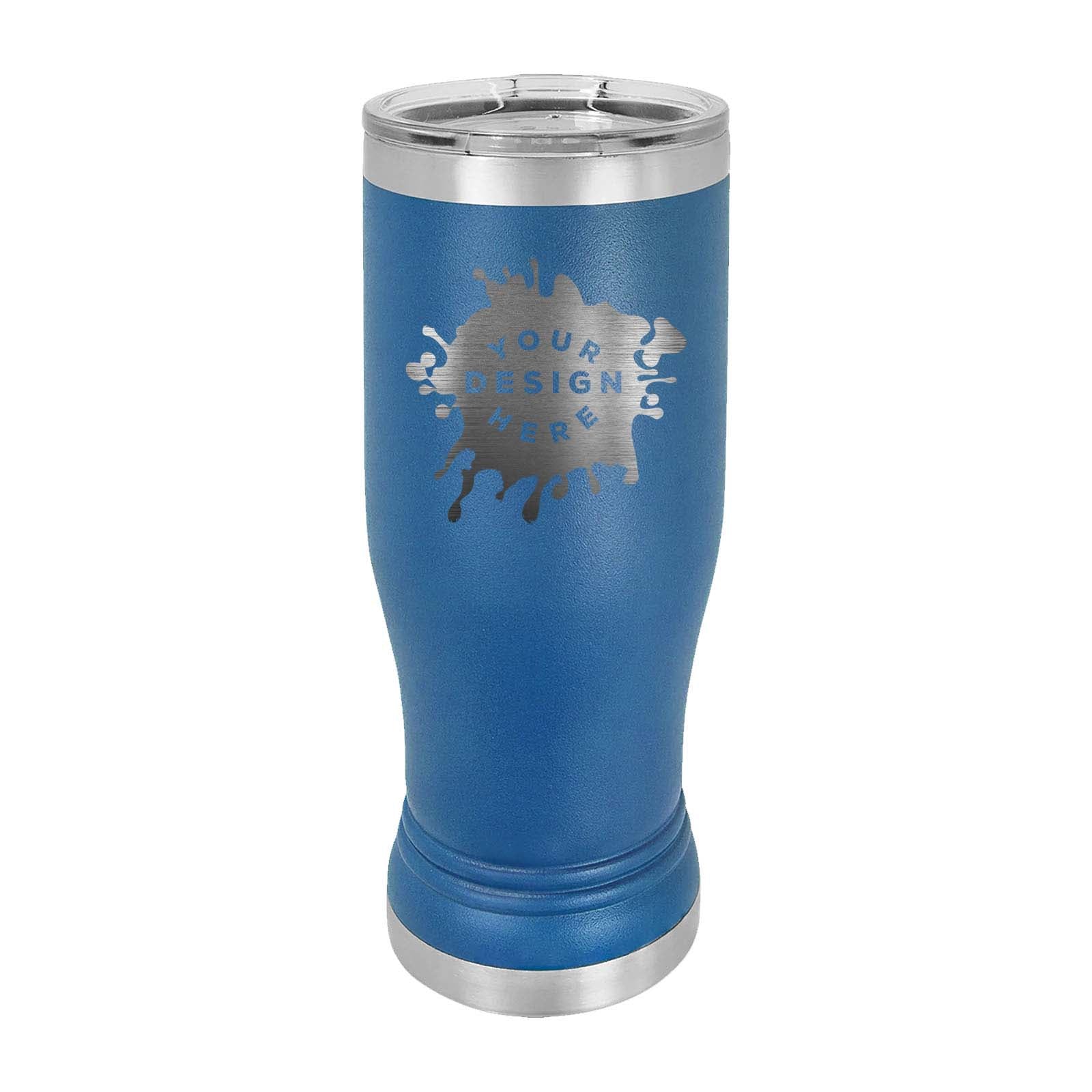 Custom Engraved Matte Pilsner Tumbler 14 oz. - Mato & Hash